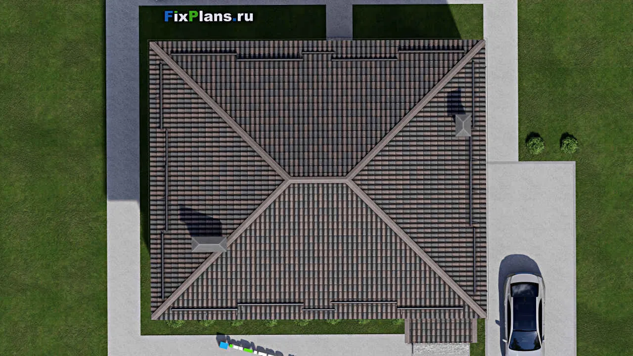Проект двухэтажного дома F-5921